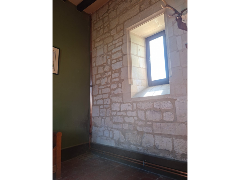 Rénovation d'un chauffage central dans un manoir classé patrimoine