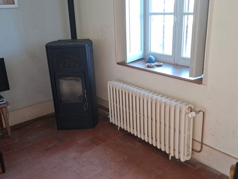 Rénovation d'un chauffage central dans un manoir classé patrimoine