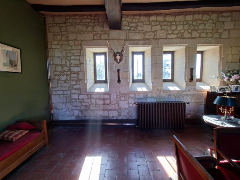 Rénovation d'un chauffage central dans un manoir classé patrimoine